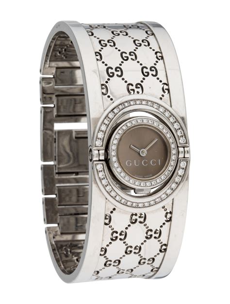 gucci diamond ladies watch|Gucci diamond watches for women.